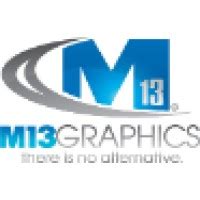 M13 graphics - If you have a M13 Graphics offer code, please enter it here to receive special discount pricing. Restrictions may apply. M13 Tagline. Save 5% with our tagline. ... This is not our logo or advertisement. It is simply a tiny 4pt type line that says "print :: m13.com 877-613-1913". Print Turnaround. Turnaround estimates do not include ...